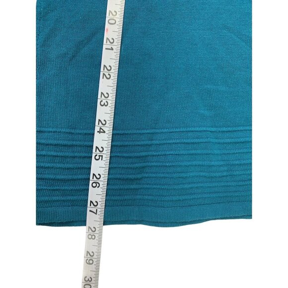 Allison Daley Women's Real Teal Plus Size Top - Picture 7 of 7